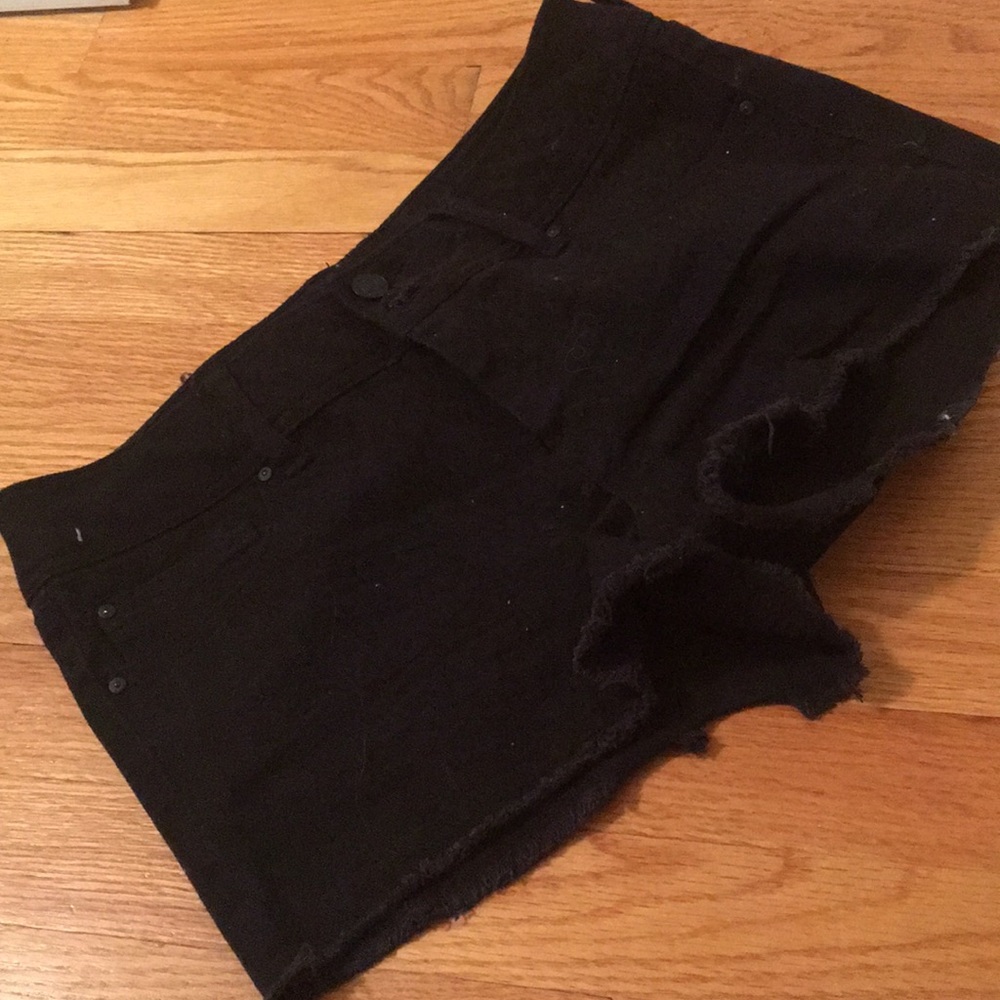 Black shorts